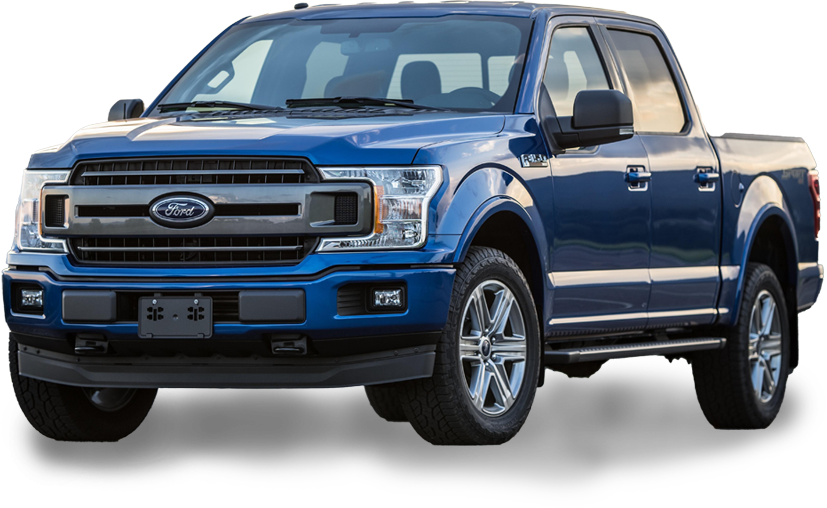 ford blue truck
