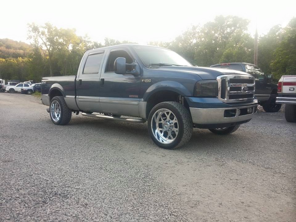 modified ford pickup truck
